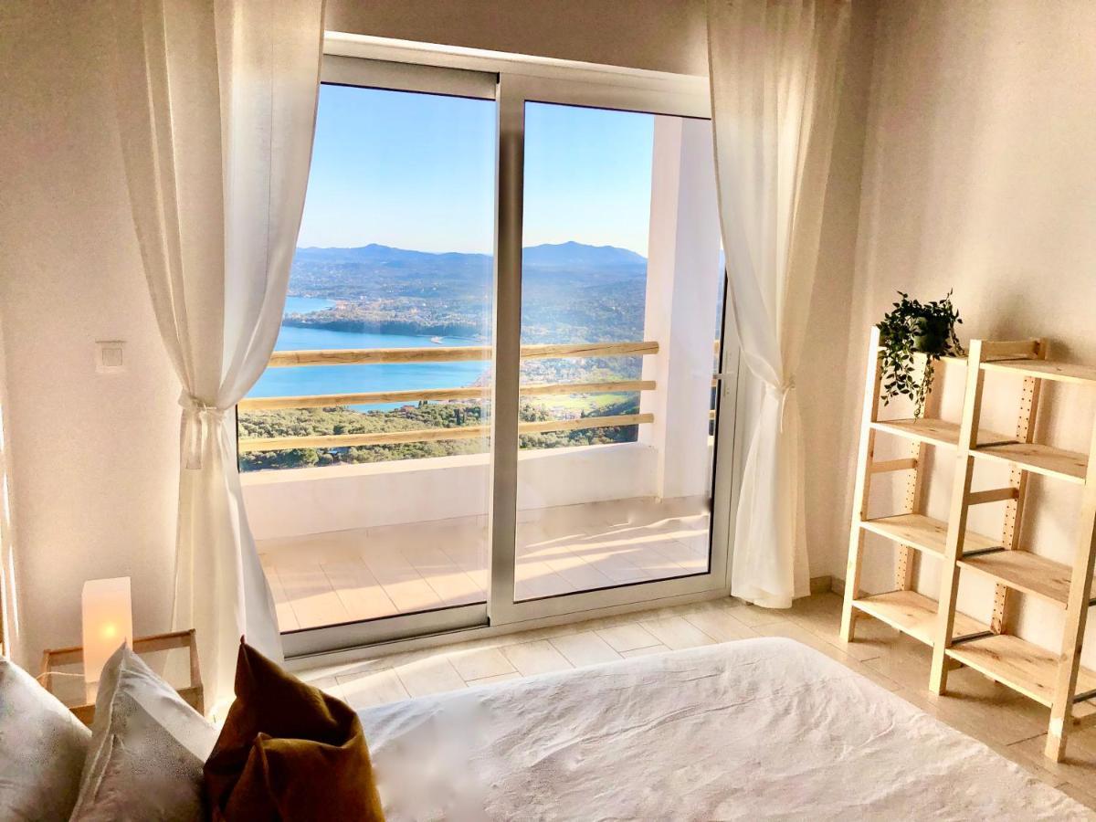 House Tanna Of Villa Intaba Spectacular Sea Views Corfiot Riviera Spartilas Corfu Island Greece Close To Ipsos Beach Spartylas Екстер'єр фото